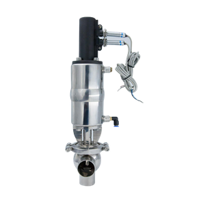 Sanitary Pneumatic Shut Off Single Seat Diverter Valves Supplier