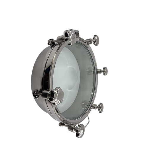 Sanitary Pressure Visible Manhole Cover with Pressure Distributor