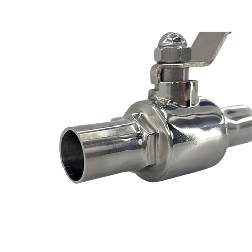 SS304/SS316 Sanitary Stainless Steel Straight-through Welding Ball Valve Quotation