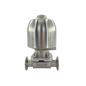 Factory Clamp Diaphragm Valve With Pneumatic Actuator Manufacturer