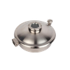 Sanitary Stainless Steel Sanitary Round Manhole with Sight Glass Supplier