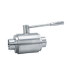 New Sanitary Stainless Steel Welded Straight-through Ball Valve Manufacturer