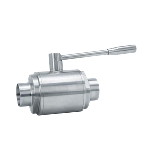 New Sanitary Stainless Steel Welded Straight-through Ball Valve Manufacturer