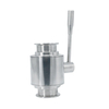 Sanitary Stainless Steel Hygienic Tri-Clamp Ball Valve Vendor 
