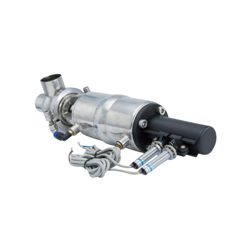 Sanitary Pneumatic Shut Off Single Seat Diverter Valves Supplier