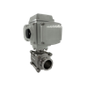 Factory Stainless Steel Electric Actuated Three Piece Ball Valve Warehouse