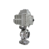 Sanitary Stainless Steel Electric Clamp Type Butterfly Valve Manufacturer