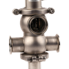 Sanitary Double Seat Mix Proof Valves Trader