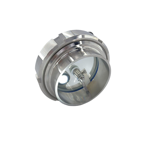 Sanitary Stainless Steel Union Sight Glass With Wiper Manufacturer