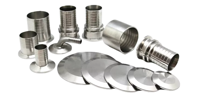 Sanitary Stainless Steel Pipe Clamp End Hose Adapter
