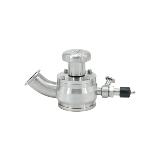 Sanitary Stainless Steel Sample Valves with Steam Inlet Pipe Factory Produce