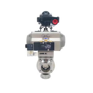 OEM Sanitary Actuated Weld Butterfly Valves with Limit Switch Warehouse