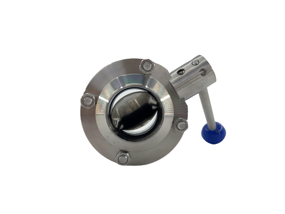 OEM Sanitary Stainless Steel Welded Butterfly Valve Distributor