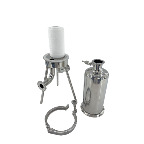 Sanitary Stainless Steel Cartridge Housing Micro Wine Filter Supplier