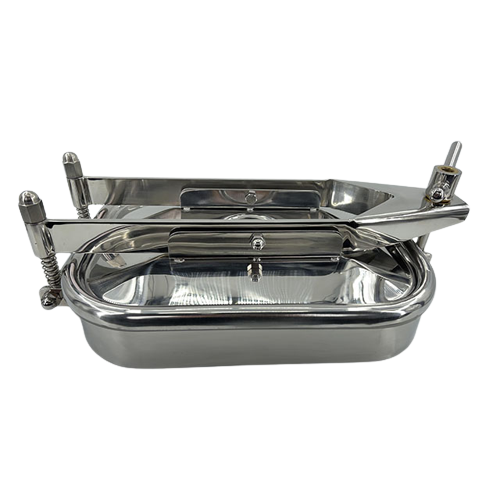 Sanitary Square Manhole Cover Without Pressure for Tank Supplier