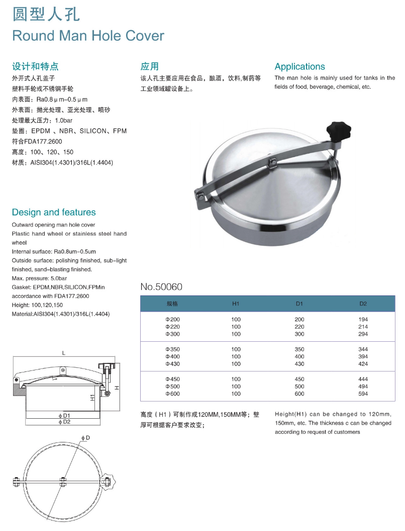 Round Manhole Cover 