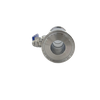 Sanitary Stainless Steel Clamped Straight-through Ball Valve Supplier