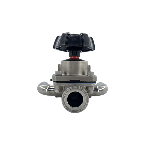 Stainless Steel Hygienic U Type Three Way Diaphrgam Valve Wholesale 