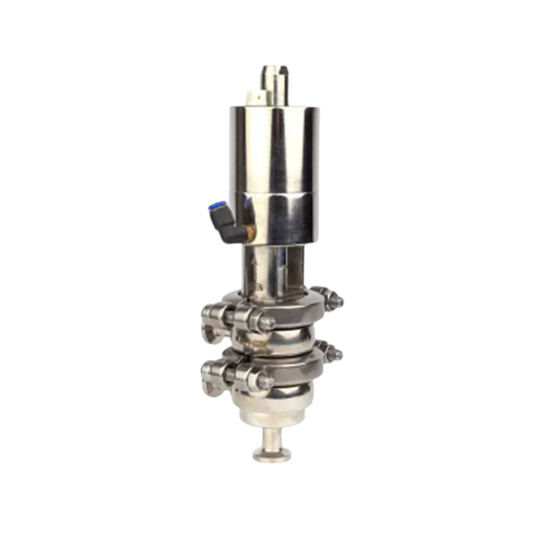 Sanitary Three-way LL Pneumatic Diverter Valves Supplier