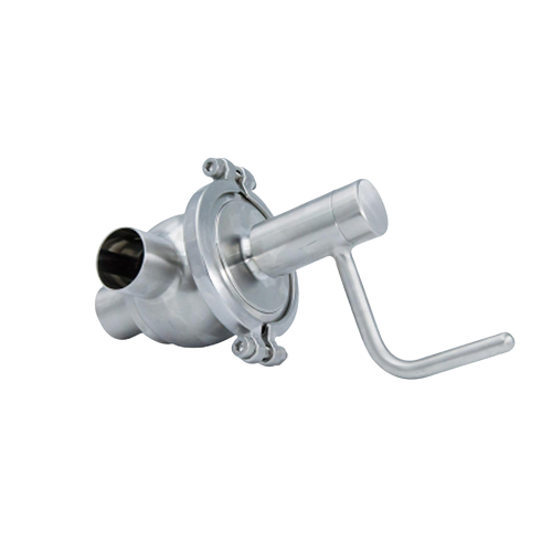 Stainless Steel L Sanitary Manual Shut-off Diverter Valves Supplier