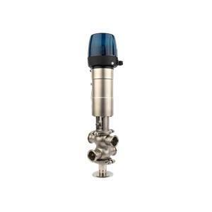Sanitary Stainless Steel Double Seat Mix Proof Valves Factory Produce