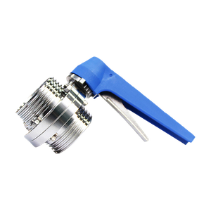 Sanitary Stainless Steel Thread Butterfly Valve With Plastic Handle Manufacturer