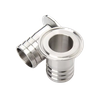 Sanitary Stainless Steel Pipe Clamp End Hose Adapter Manufacturer