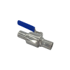SS304/SS316 Sanitary Stainless Steel Straight-through Welding Ball Valve Quotation