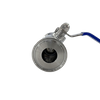 Sanitary Stainless Steel Clamped Straight-through Ball Valve Supplier