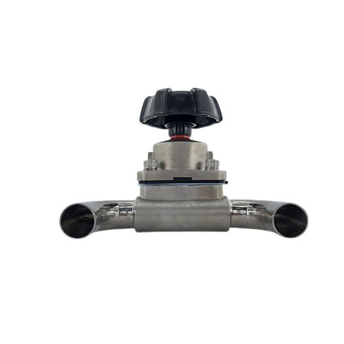 Stainless Steel Hygienic U Type Three Way Diaphrgam Valve Wholesale 