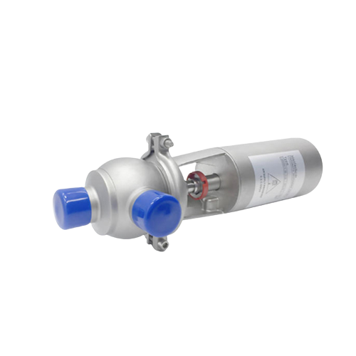 Stainless Steel Sanitary Hygienic Pneumatic L Diverter Valves Factory Produce 