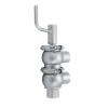 Stainless Steel LL Sanitary Cut Off Diverter Valves Supplier