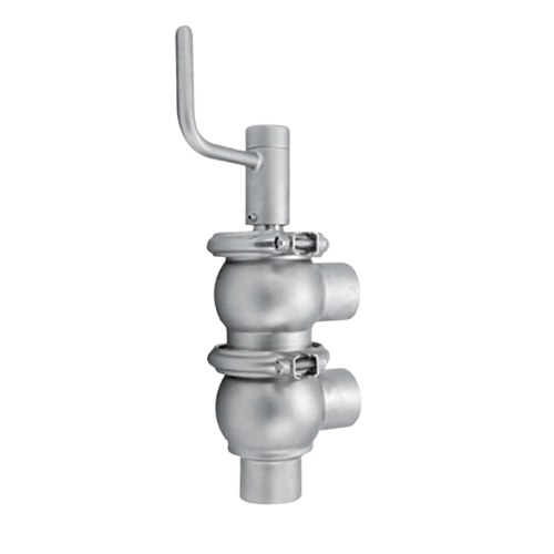 Stainless Steel LL Sanitary Cut Off Diverter Valves Supplier