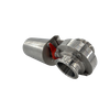 Sanitary Stainless Steel Pneumatic Butterfly Clamp Type Valves with Actuator Manufacturer