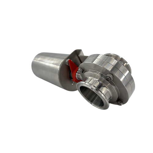 Sanitary Stainless Steel Pneumatic Butterfly Clamp Type Valves with Actuator Manufacturer