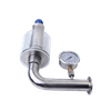  Exhaust Valve With Pressure Guage Supplier