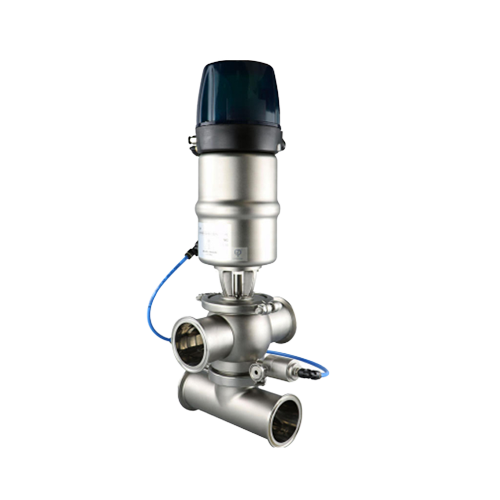  Sanitary Mix-proof Mixproof Valve with Intelligent Pneumatic Outside Cleaning Manufacturer