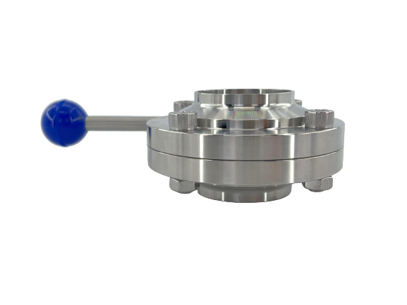 OEM Sanitary Stainless Steel Welded Butterfly Valve Distributor