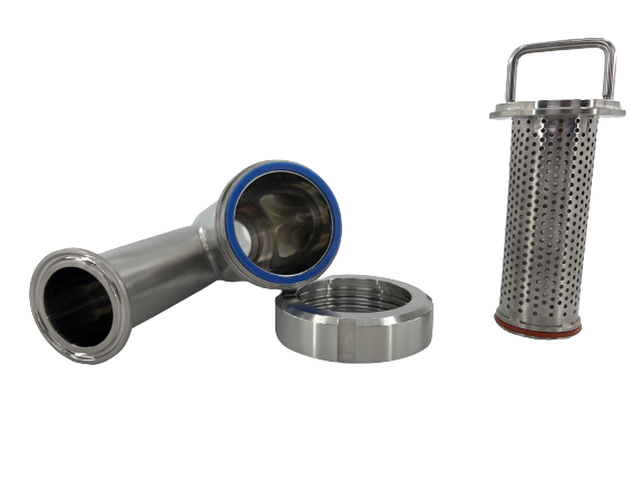 Sanitary Stainless Steel Clamped Y Type Strainer Supplier