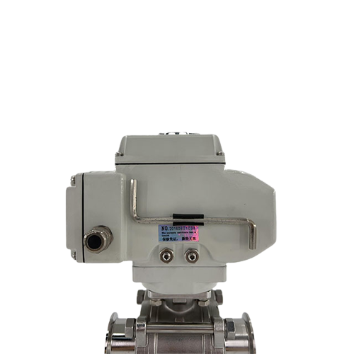 Factory Stainless Steel Electric Actuated Three Piece Ball Valve Warehouse
