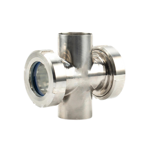 Sanitary Stainless Steel Welding Type Cross Sight Glass Supplier