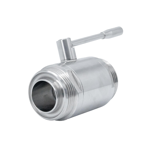 Sanitary Male Thread Straight-through Ball Valve Factory Produce 