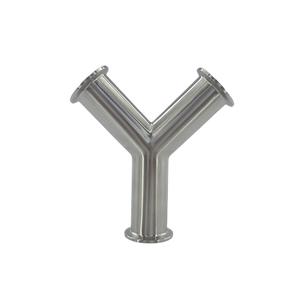 Sanitary Y Type Clamp Tee Manufacturer