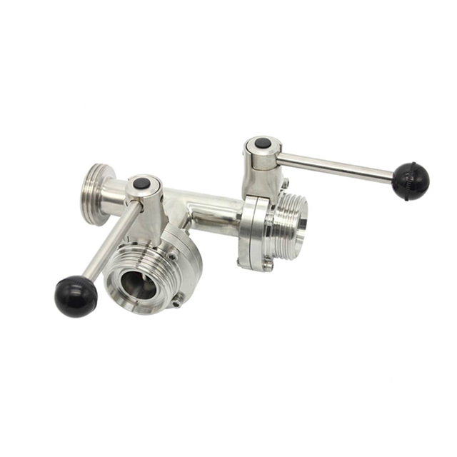 OEM Stainless Steel 3 Way Butterfly Valve Supplier