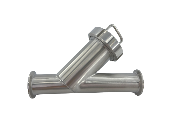 Sanitary Stainless Steel Clamped Y Type Strainer Supplier