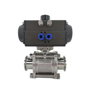 OEM Stainless Steel Pneumatic Actuated 3 Piece Ball Valve Supplier