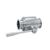 Sanitary Stainless Steel 304/316 Straight Clamped Ball Valves Manufacturer