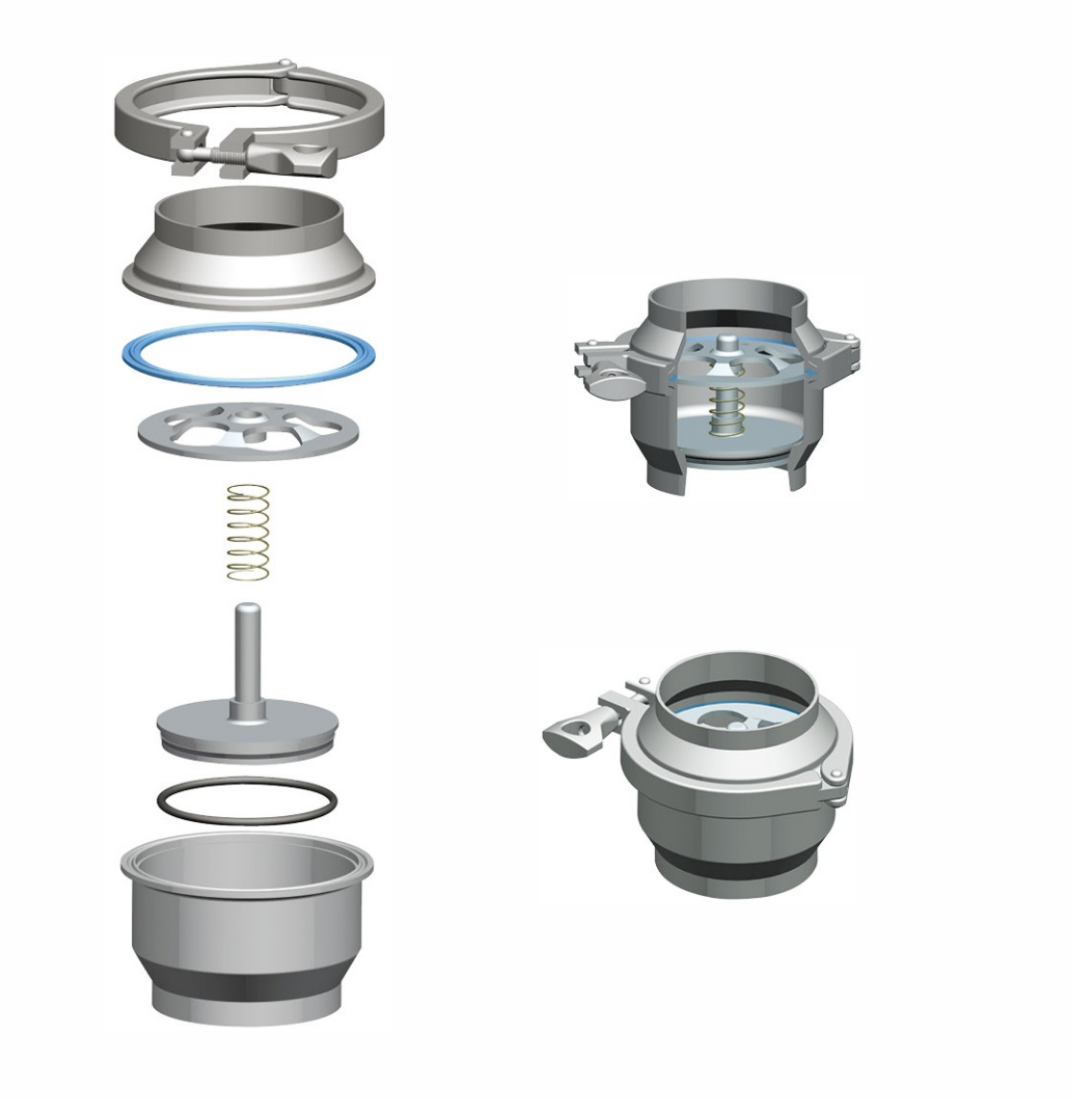 exploded view of Check Valve