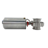 Sanitary Stainless Steel Pneumatic Butterfly Clamp Type Valves with Actuator Manufacturer