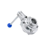 Wholesale Sanitary Clamped Connection Butterfly Valves Supplier